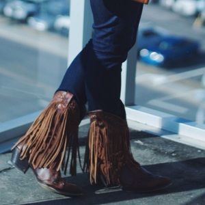dingo heartthrob fringe boots